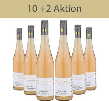 10+2 Aktion: 12er Pretty in Pink Rosé trocken 12x0.75l