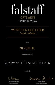 2023 Winkel Riesling trocken VDP.ORTSWEIN 0,75l